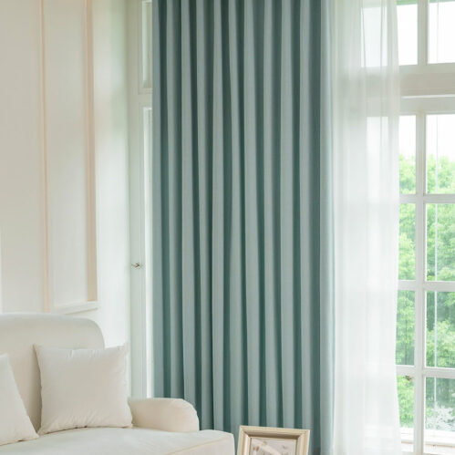 Rèm Vải Màu Sữa Soda 02