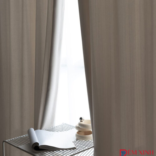 Rèm Vải Màu Ngà Voi Ivory 01
