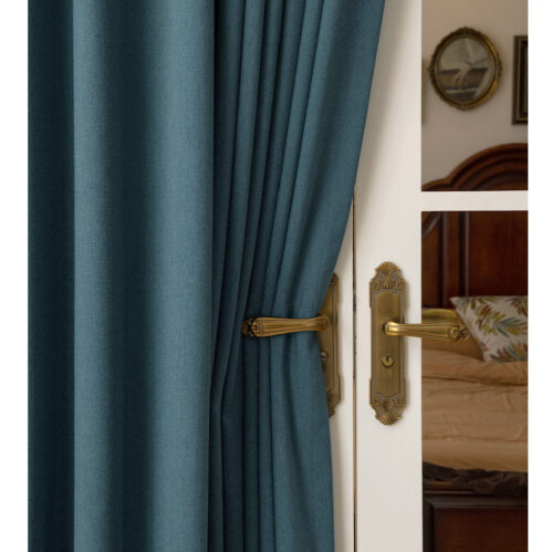 Rèm Vải Màu Xanh Đậm Royal Blue 04