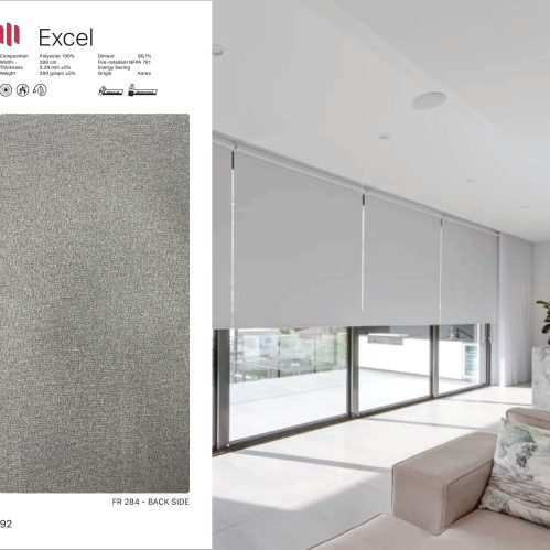 Rèm Cuốn Modero Excel