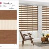 Rèm Cầu Vồng Modero woodlook